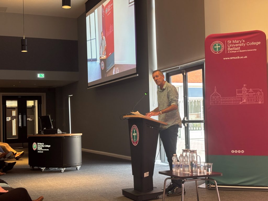 Professor Diarmaid Ferriter speaks at Inaugural Éamon Phoenix History Lecture